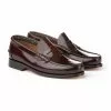 Boys Leather Penny Loafers School Shoes Leather Sole 595 Burgundy, By AngelitoS -Comfort Heels Sales boys leather penny loafers school shoes leather sole 595 burgundy by angelitos