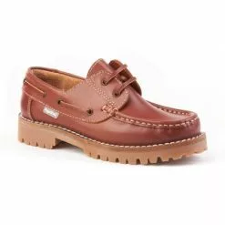 Boys Leather School Boat Shoes Thick Sole 805 Leather, By AngelitoS -Comfort Heels Sales boys leather school boat shoes thick sole 805 leather by angelitos 2