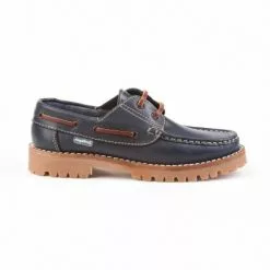 Comfort Heels Sales -Comfort Heels Sales boys leather school boat shoes thick sole 805 navy by angelitos 1