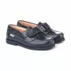 Boys Leather School Boat Shoes Velcro Rounded Toe 350 Navy, By AngelitoS -Comfort Heels Sales boys leather school boat shoes velcro rounded toe 350 navy by angelitos