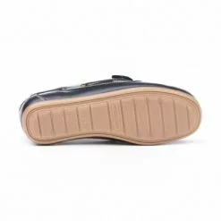 Boys Leather School Boat Shoes Velcro Rounded Toe 353 Navy, By AngelitoS -Comfort Heels Sales boys leather school boat shoes velcro rounded toe 353 navy by angelitos 3