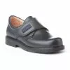 Boys Leather School Shoes Velcro 435 Navy, By AngelitoS -Comfort Heels Sales boys leather school shoes velcro 435 navy by angelitos