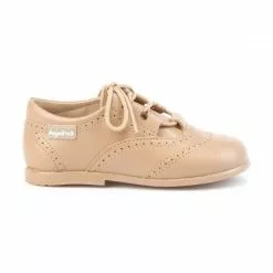 Childrens Boy Girl Leather School English Shoes Lace-up 505 Camel, By AngelitoS 8 Childrens Boy Girl Leather School English Shoes Lace-up 505 Camel, By AngelitoS -Comfort Heels Sales childrens boy girl leather school english shoes lace up 505 camel by angelitos 1
