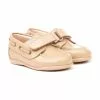 Childrens Boy Leather School Boat Shoes Velcro Rounded Toe 354 Camel, By AngelitoS -Comfort Heels Sales childrens boy leather school boat shoes velcro rounded toe 354 camel by angelitos