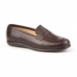 Childrens Girl Leather School Loafers Rounded Toe 466 Chocolate, By AngelitoS 8 Childrens Girl Leather School Loafers Rounded Toe 466 Chocolate, By AngelitoS -Comfort Heels Sales childrens girl leather school loafers rounded toe 466 chocolate by angelitos 2