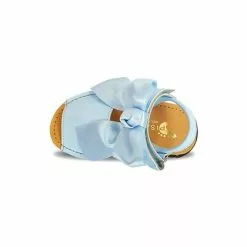 Childrens Synthetic Patent Menorcan Sandals Satin Bow 268 Sky Blue, By Pisable -Comfort Heels Sales childrens synthetic patent menorcan sandals satin bow 268 sky blue by pisable 3
