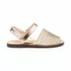 Girls Patent And Glitter Leather Menorcan Sandals Velcro 208 Platinum, By AngelitoS -Comfort Heels Sales girls patent and glitter leather menorcan sandals velcro 208 platinum by angelitos