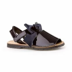 Girls Patent Leather Menorcan Sandals Satin Bow Velcro 206 Navy, By AngelitoS 9 Girls Patent Leather Menorcan Sandals Satin Bow Velcro 206 Navy, By AngelitoS -Comfort Heels Sales girls patent leather menorcan sandals satin bow velcro 206 navy by angelitos 2