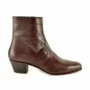 Man Leather Cuban Heel Ankle Boots Leather Sole Leather Linning 508 Mahogany, By Donattelli Marttely Design -Comfort Heels Sales man leather cuban heel ankle boots leather sole leather linning 508 mahogany by donattelli marttely design
