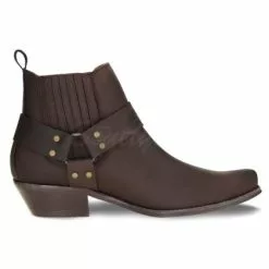 Comfort Heels Sales -Comfort Heels Sales men biker ankle boots by johnny bulls 4709 brown 1