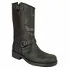 Men Biker Boots By Johnny Bulls 17828 BLACK -Comfort Heels Sales men biker boots by johnny bulls 17828 black