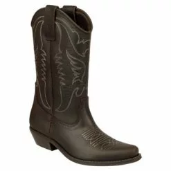 Men Biker Boots By Johnny Bulls 4730 BROWN
