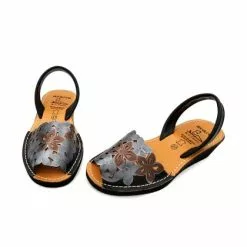 Woman Engraved Leather Wedged Menorcan Sandals 1287 Black, By C. Ortuño -Comfort Heels Sales woman engraved leather wedged menorcan sandals 1287 black by c ortuno 3