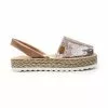 Woman Leather And Sequins Menorcan Sandals Platform Padded Insole 1253 Nude, By Eva Mañas -Comfort Heels Sales woman leather and sequins menorcan sandals platform padded insole 1253 nude by eva manas