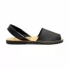 Woman Leather Basic Menorcan Sandals 201-S Black, By C. Ortuño -Comfort Heels Sales woman leather basic menorcan sandals 201 s black by c ortuno