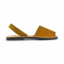 Women's Split Leather Flat Menorcan Sandals 202 Leather, By C. Ortuño