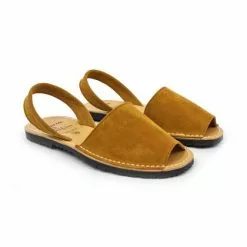 Women's Split Leather Flat Menorcan Sandals 202 Leather, By C. Ortuño -Comfort Heels Sales women s split leather flat menorcan sandals 202 leather by c ortuno 4