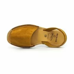 Women's Split Leather Flat Menorcan Sandals 202 Leather, By C. Ortuño -Comfort Heels Sales women s split leather flat menorcan sandals 202 leather by c ortuno 5