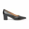 Womens Leather Low Heeled Comfort Pumps 1493 Black, By Eva Mañas -Comfort Heels Sales womens leather low heeled comfort pumps 1493 black by desiree