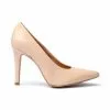 Womens Nappa Leather High Heeled Pumps 1494 Nude, By Eva Mañas -Comfort Heels Sales womens nappa leather high heeled pumps 1494 nude by eva manas