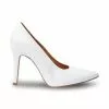 Womens Nappa Leather High Heeled Pumps 1494 White, By Eva Mañas 2 Womens Nappa Leather High Heeled Pumps 1494 White, By Eva Mañas -Comfort Heels Sales womens nappa leather high heeled pumps 1494 white by eva manas