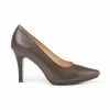 Womens Nappa Leather High Heeled Pumps 1500 Brown, By Eva Mañas 1 Womens Nappa Leather High Heeled Pumps 1500 Brown, By Eva Mañas -Comfort Heels Sales womens nappa leather high heeled pumps 1500 brown by eva manas