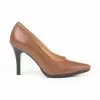 Womens Nappa Leather High Heeled Pumps 1500 Mink, By Eva Mañas