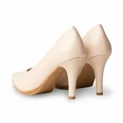 Womens Nappa Leather High Heeled Pumps 1500 Nude, By Eva Mañas -Comfort Heels Sales womens nappa leather high heeled pumps 1500 nude by eva manas 2