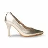 Womens Nappa Leather High Heeled Pumps 1500 Platinum, By Eva Mañas -Comfort Heels Sales womens nappa leather high heeled pumps 1500 platinum by eva manas