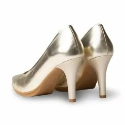 Womens Nappa Leather High Heeled Pumps 1500 Platinum, By Eva Mañas -Comfort Heels Sales womens nappa leather high heeled pumps 1500 platinum by eva manas 2
