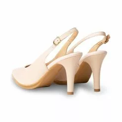 Womens Nappa Leather High Heeled Slingback Pumps 1495 Nude, By Eva Mañas 9 Womens Nappa Leather High Heeled Slingback Pumps 1495 Nude, By Eva Mañas -Comfort Heels Sales womens nappa leather high heeled slingback pumps 1495 nude by eva manas 2