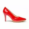 Womens Patent Leather High Heeled Pumps 1499 Red, By Eva Mañas -Comfort Heels Sales womens patent leather high heeled pumps 1499 red by eva manas