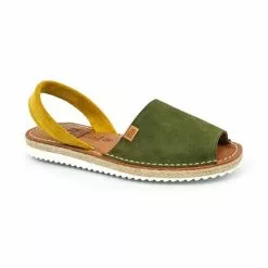 Womens Platform Split Leather Menorcan Sandals Padded Insole 15202 Green, By C. Ortuño 10 Womens Platform Split Leather Menorcan Sandals Padded Insole 15202 Green, By C. Ortuño -Comfort Heels Sales womens platform split leather menorcan sandals padded insole 15202 green by c ortuno 2