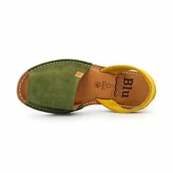 Womens Platform Split Leather Menorcan Sandals Padded Insole 15202 Green, By C. Ortuño 12 Womens Platform Split Leather Menorcan Sandals Padded Insole 15202 Green, By C. Ortuño -Comfort Heels Sales womens platform split leather menorcan sandals padded insole 15202 green by c ortuno 4