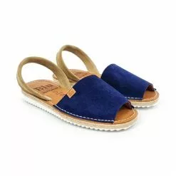 Womens Platform Split Leather Menorcan Sandals Padded Insole 15202 Navy, By C. Ortuño -Comfort Heels Sales womens platform split leather menorcan sandals padded insole 15202 navy by c ortuno 5