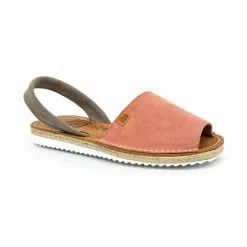 Womens Platform Split Leather Menorcan Sandals Padded Insole 15202 Pink, By C. Ortuño -Comfort Heels Sales womens platform split leather menorcan sandals padded insole 15202 pink by c ortuno 2