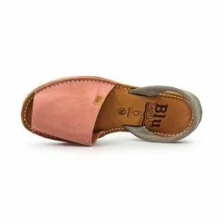 Womens Platform Split Leather Menorcan Sandals Padded Insole 15202 Pink, By C. Ortuño -Comfort Heels Sales womens platform split leather menorcan sandals padded insole 15202 pink by c ortuno 4